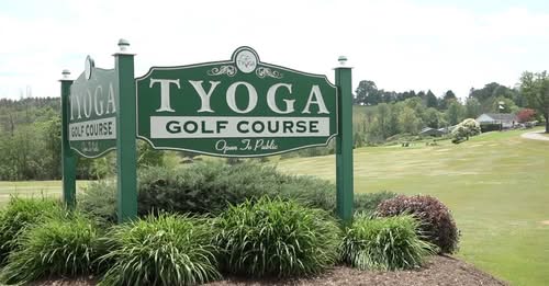 Tyoga Golf Course Entrance Photo Tyoga Golf Course Entrance Photo