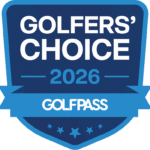 GolfPass Golfers' Choice 2026 award badge